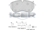 Brake pad, origin Spain