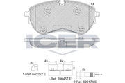 Brake pad, origin Spain