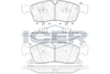 Front - Brake Pad - Icer Dodge Durango (