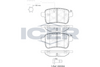 Brake Pads Rear Axle Incl. Wear Warning