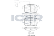 Brake Pads Rear Axle Incl. Wear Warning