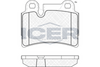 Brake Pad Rear Axle Vw Icer