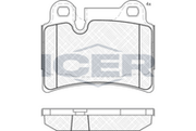 Brake Pad Rear Axle Vw Icer