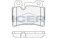 Brake Pad Rear Axle Vw Icer
