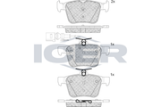 Brake Pad Set VW