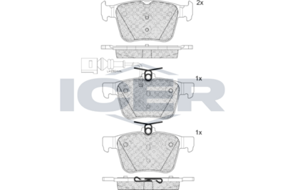 Brake Pad Set VW