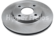 BRAKE DISC FRONT - VENTED WITHOUT HUB