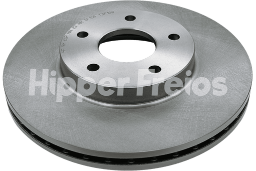 BRAKE DISC FRONT - VENTED WITHOUT HUB