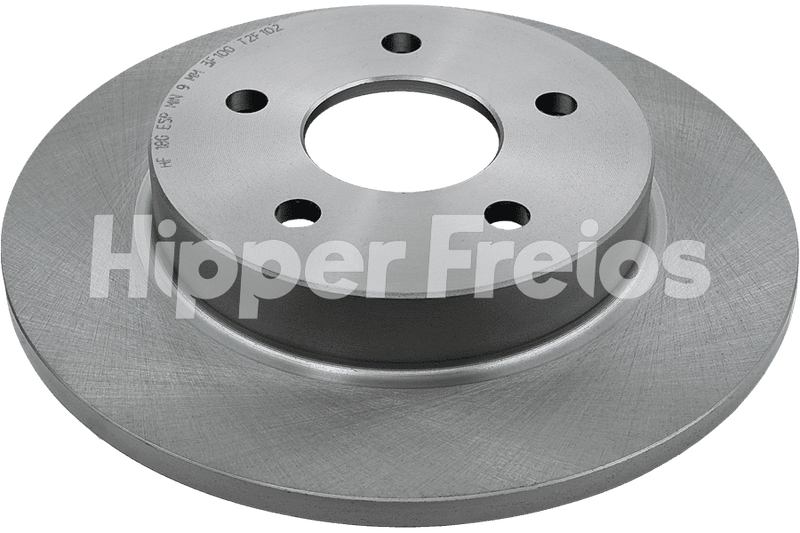 BRAKE DISC REAR - SOLID WITHOUT HUB