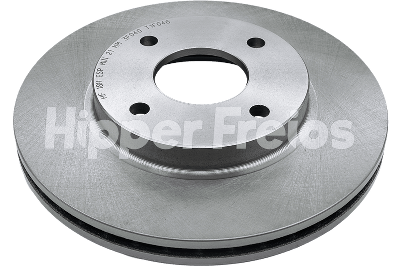 BRAKE DISC FRONT - VENTED WITHOUT HUB