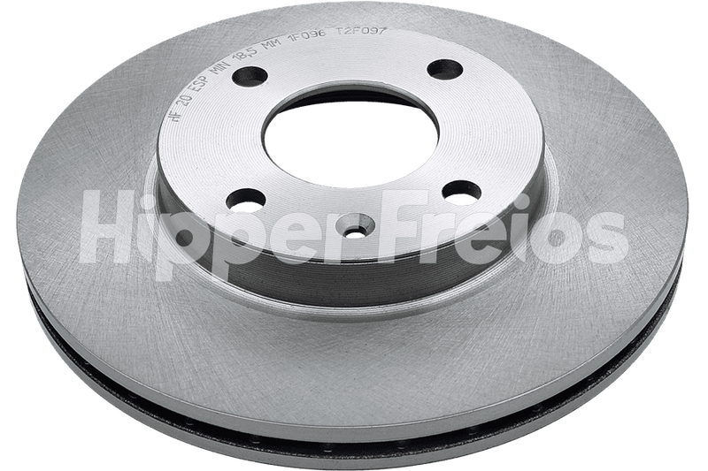 BRAKE DISC FRONT - VENTED WITHOUT HUB