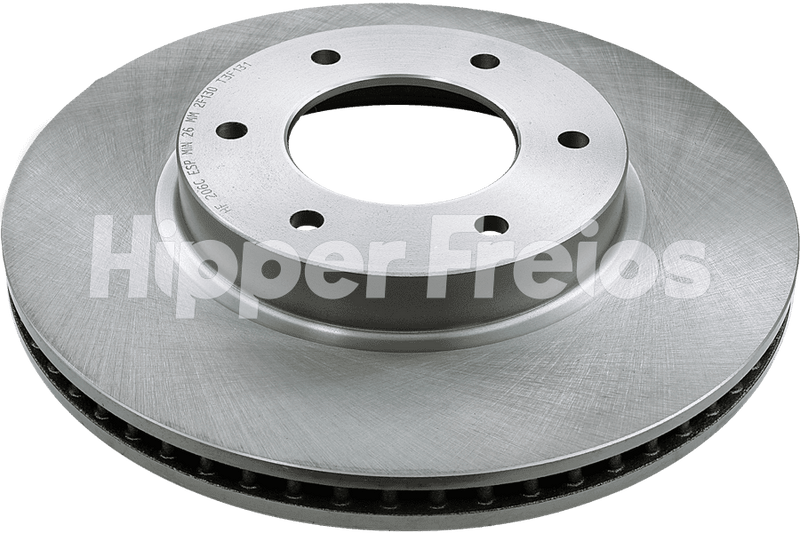 BRAKE DISC FRONT - VENTED WITHOUT HUB