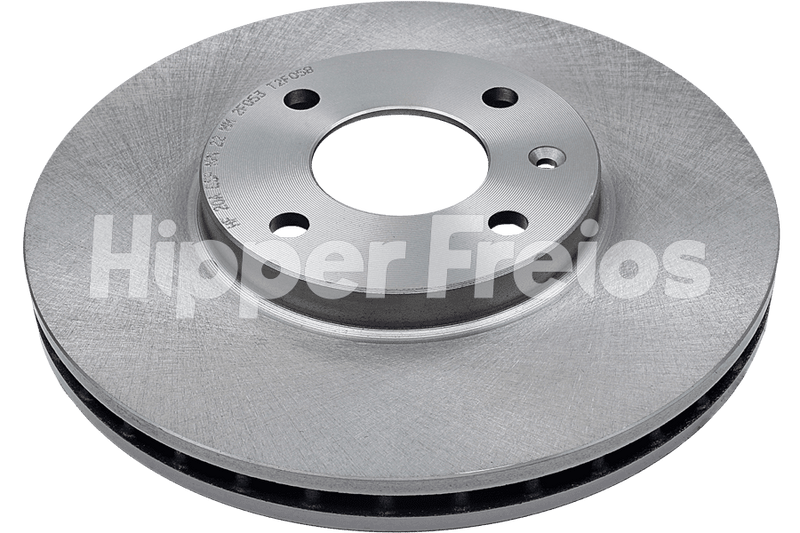 BRAKE DISC FRONT - VENTED WITHOUT HUB