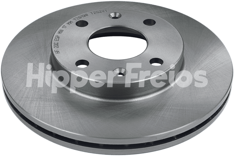 BRAKE DISC FRONT - VENTED WITHOUT HUB