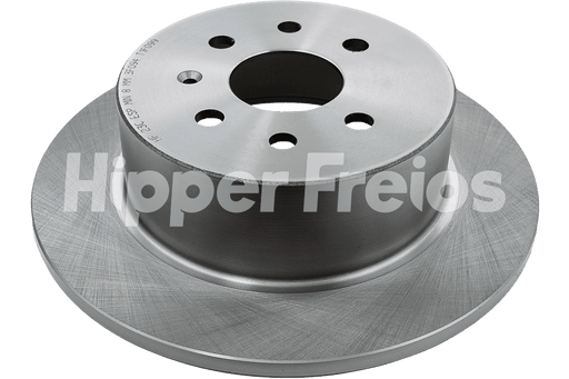 BRAKE DISC REAR - SOLID WITHOUT HUB