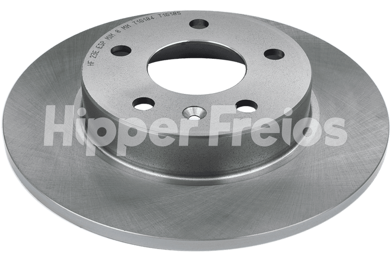 BRAKE DISC REAR - SOLID WITHOUT HUB