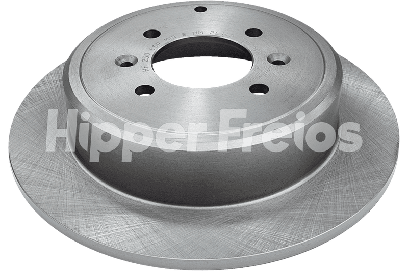 BRAKE DISC REAR - SOLID WITHOUT HUB