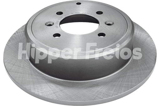 BRAKE DISC REAR - SOLID WITHOUT HUB