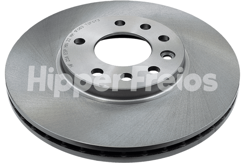 BRAKE DISC FRONT - VENTED WITHOUT HUB