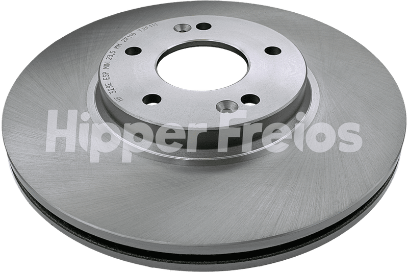 BRAKE DISC FRONT - VENTED WITHOUT HUB