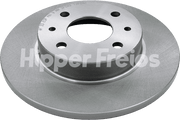 BRAKE DISC FRONT / REAR - SOLID WITHOUT HUB