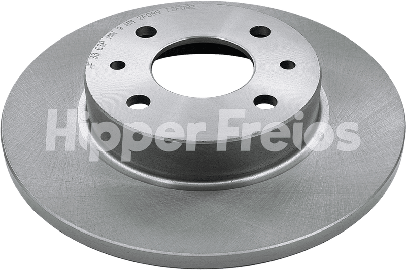 BRAKE DISC FRONT / REAR - SOLID WITHOUT HUB