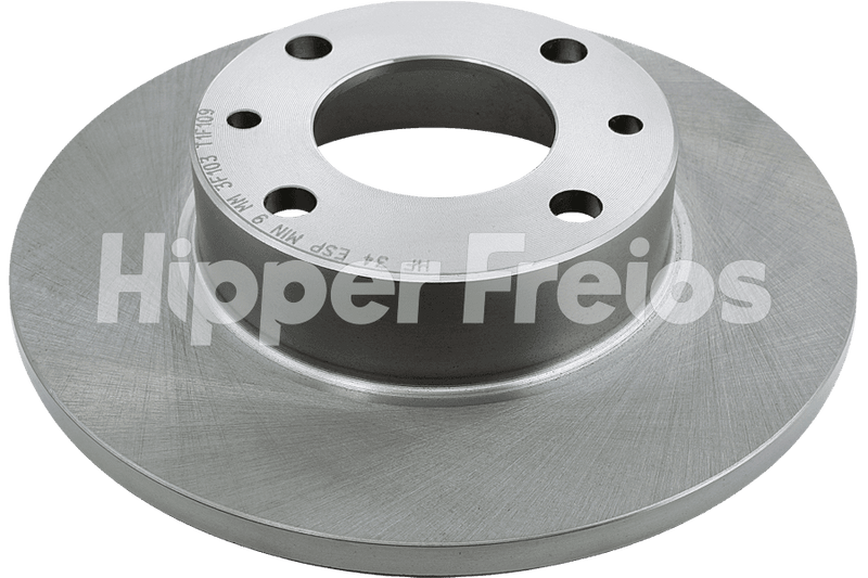 BRAKE DISC FRONT - SOLID WITHOUT HUB