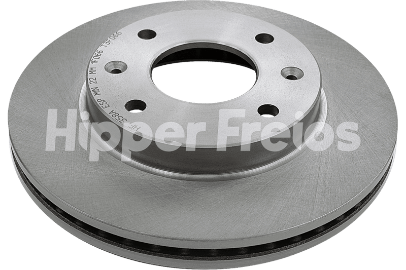 BRAKE DISC FRONT - VENTED WITHOUT HUB