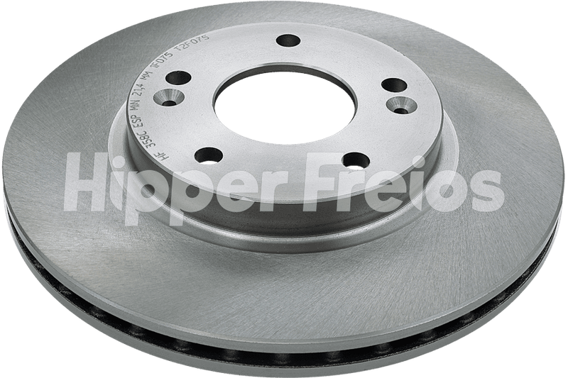 BRAKE DISC FRONT - VENTED WITHOUT HUB