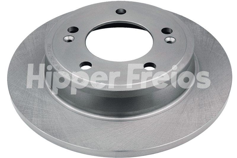 BRAKE DISC REAR - SOLID WITHOUT HUB