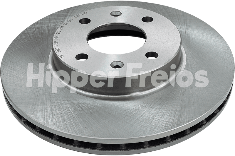 BRAKE DISC FRONT - VENTED WITHOUT HUB