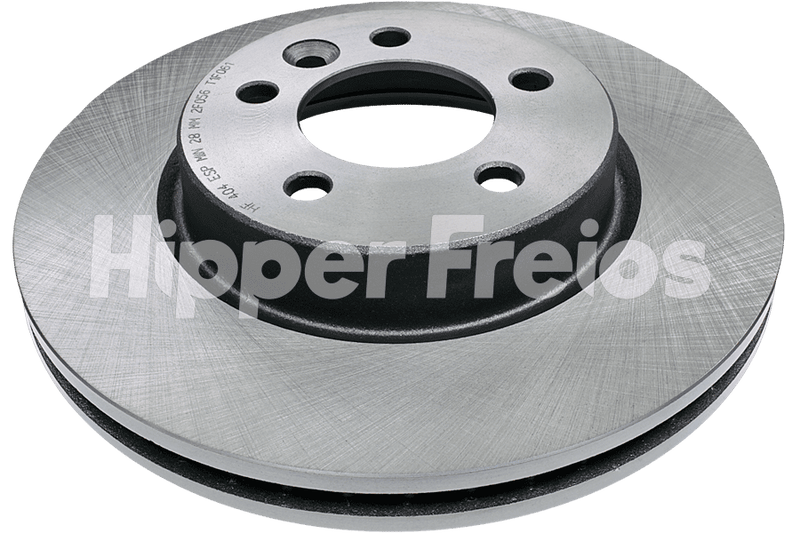 BRAKE DISC FRONT - VENTED WITHOUT HUB