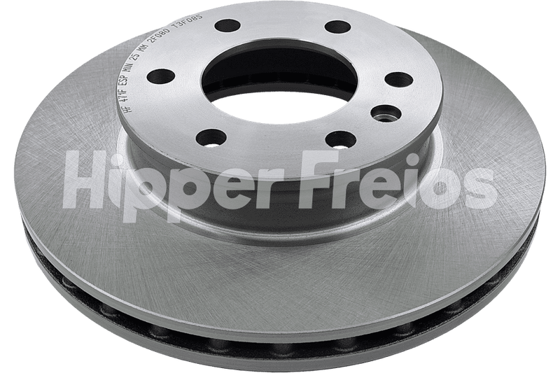 BRAKE DISC FRONT - VENTED WITHOUT HUB