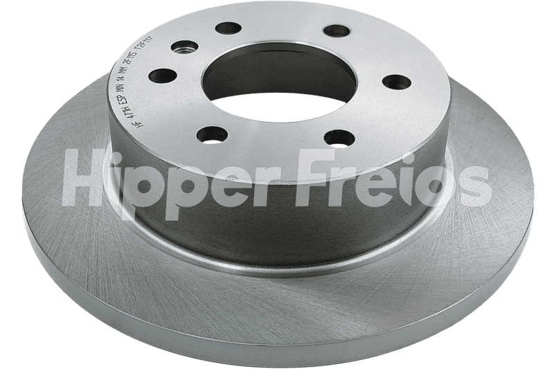 BRAKE DISC REAR - SOLID WITHOUT HUB