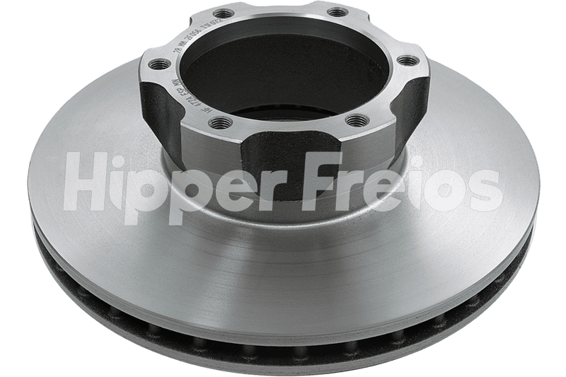 BRAKE DISC FRONT - VENTED WITHOUT HUB