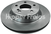 BRAKE DISC REAR - VENTED WITHOUT HUB