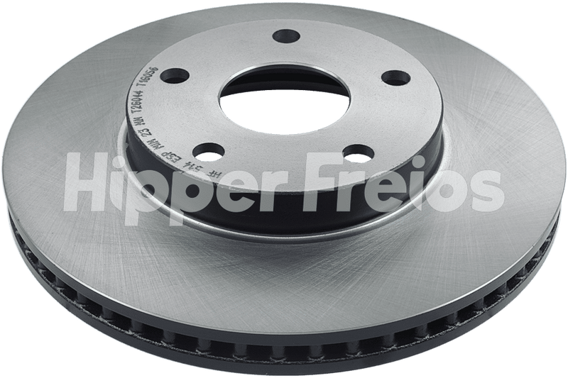 BRAKE DISC FRONT - VENTED WITHOUT HUB