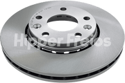 BRAKE DISC FRONT - VENTED WITHOUT HUB