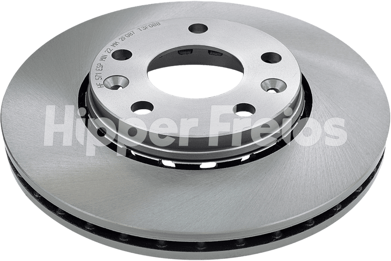 BRAKE DISC FRONT - VENTED WITHOUT HUB