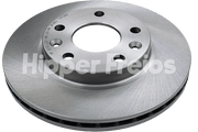 BRAKE DISC FRONT - VENTED WITHOUT HUB
