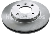 BRAKE DISC FRONT - VENTED WITHOUT HUB
