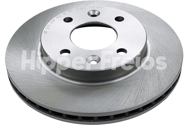 BRAKE DISC FRONT - VENTED WITHOUT HUB