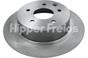 BRAKE DISC REAR - SOLID WITHOUT HUB