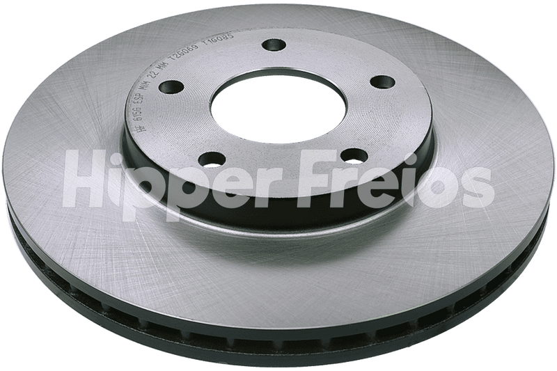 BRAKE DISC FRONT - VENTED WITHOUT HUB