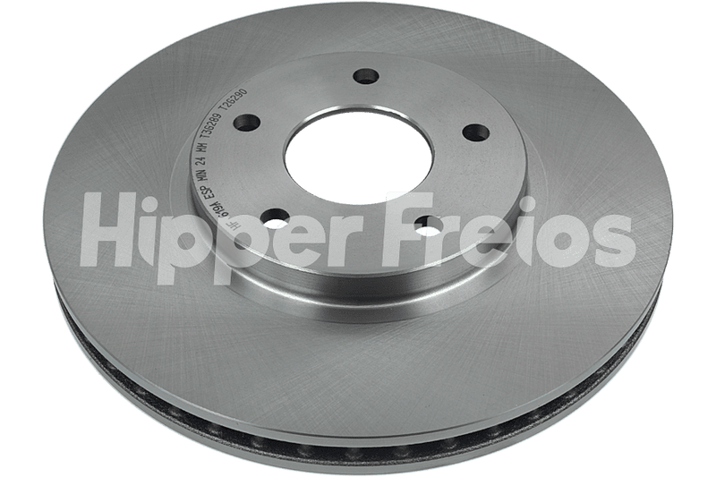 BRAKE DISC FRONT - VENTED WITHOUT HUB