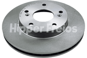 BRAKE DISC FRONT - VENTED WITHOUT HUB