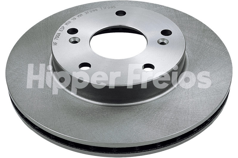 BRAKE DISC FRONT - VENTED WITHOUT HUB