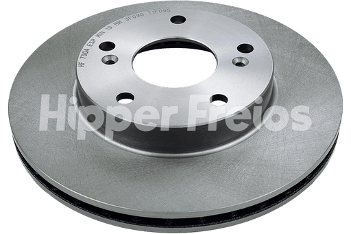 BRAKE DISC FRONT - VENTED WITHOUT HUB