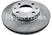 BRAKE DISC FRONT - VENTED WITHOUT HUB