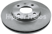 BRAKE DISC FRONT - VENTED WITHOUT HUB